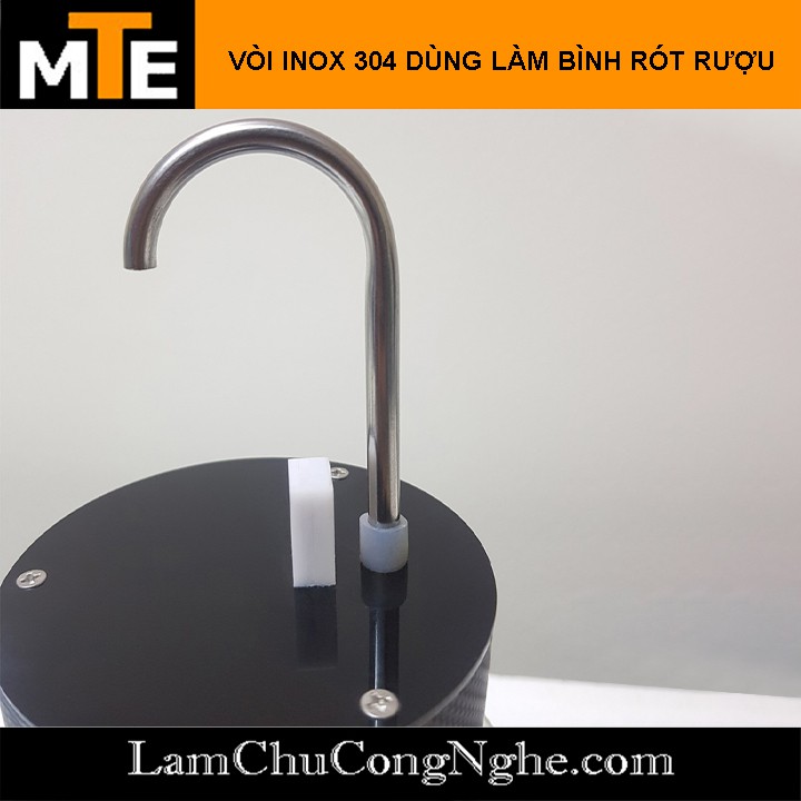 Vòi Inox 304 dùng làm bình rót rượu