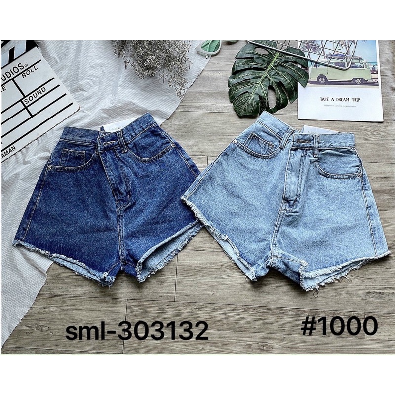 Quần Short Jeans Bigsize TCshopjean VNxK Nữ Trơn Size Lớn nhỏ đến 35 (2 màu) Ms 1000