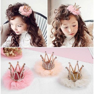 KẸP TÓC ĐÍNH ĐÁ HÌNH VƯƠNG MIỆN [Mishop]