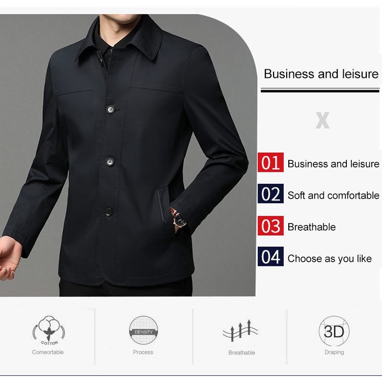 Áo khoác thời trang phong cách công sở lịch lãm