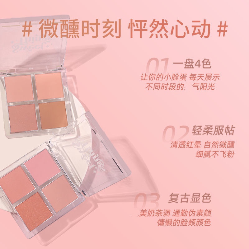 Phấn má hồng gogotales 4 màu tùy chọn quyến rũ cho nữ | BigBuy360 - bigbuy360.vn