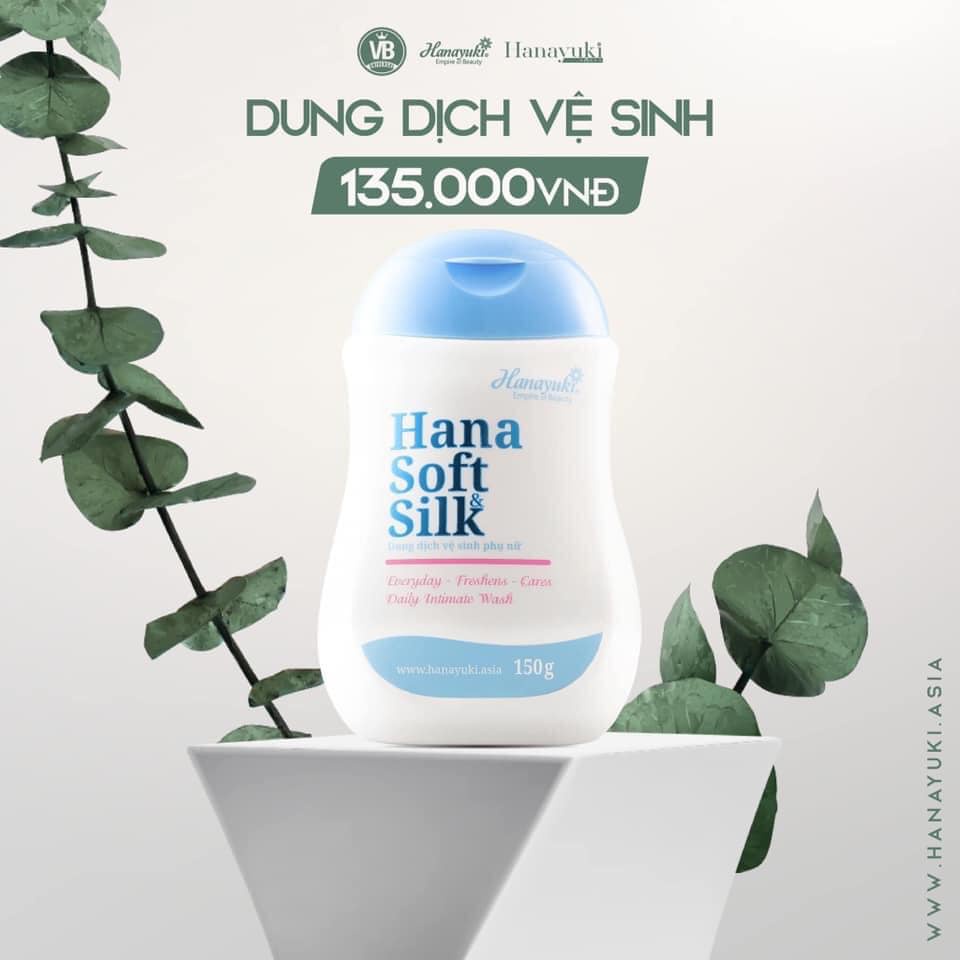 Dung Dịch Vệ Sinh , Dung Dịch Vệ Sinh Phụ Nữ 𝑯𝒂𝒏𝒂 𝑺𝒐𝒇𝒕 & 𝑺𝒊𝒍𝒌 150ml [ Chính - Hãng ]