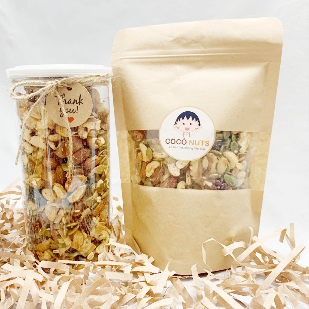 Granola siêu hạt &amp; quả cao cấp Coconuts 250g, Ngũ cốc ăn kiêng và giảm cân