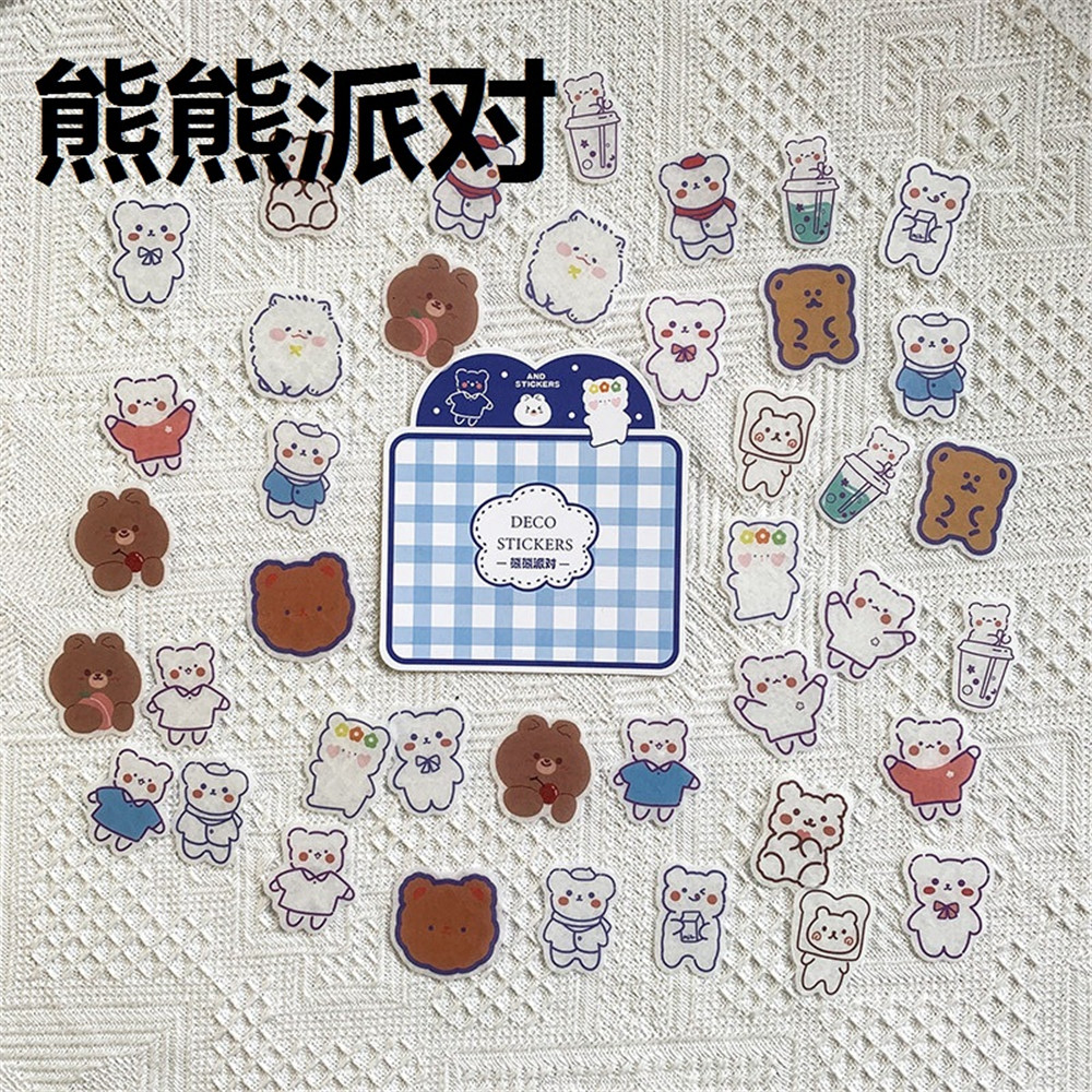 Nhãn dán giấy dùng trang trí thủ công độc đáo