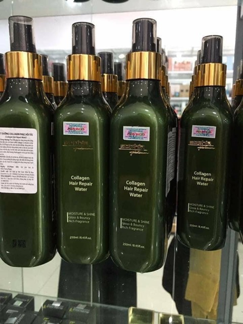 Xịt dưỡng collagen phục hồi tóc Sophia