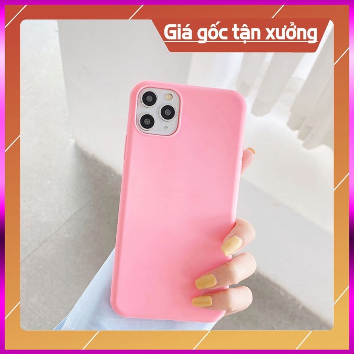 ttdỐp lưng iphone trơn dẻo 8 màu 5/5s/6/6plus/6s/6splus/7/7plus/8/8plus/x/xr/xs/11/12/pro/max/plus/promaxstd