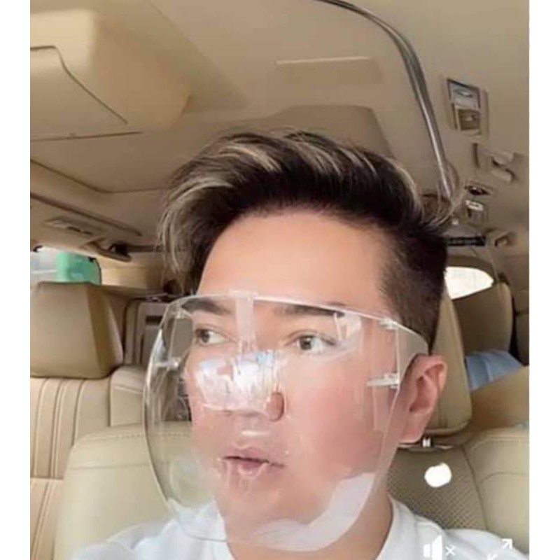 Mắt Kính Faceshield VN68 chống giọt bắn chống bụi bảo vệ mắt - Mặt Nạ Khẩu Trang Trong Suốt | BigBuy360 - bigbuy360.vn