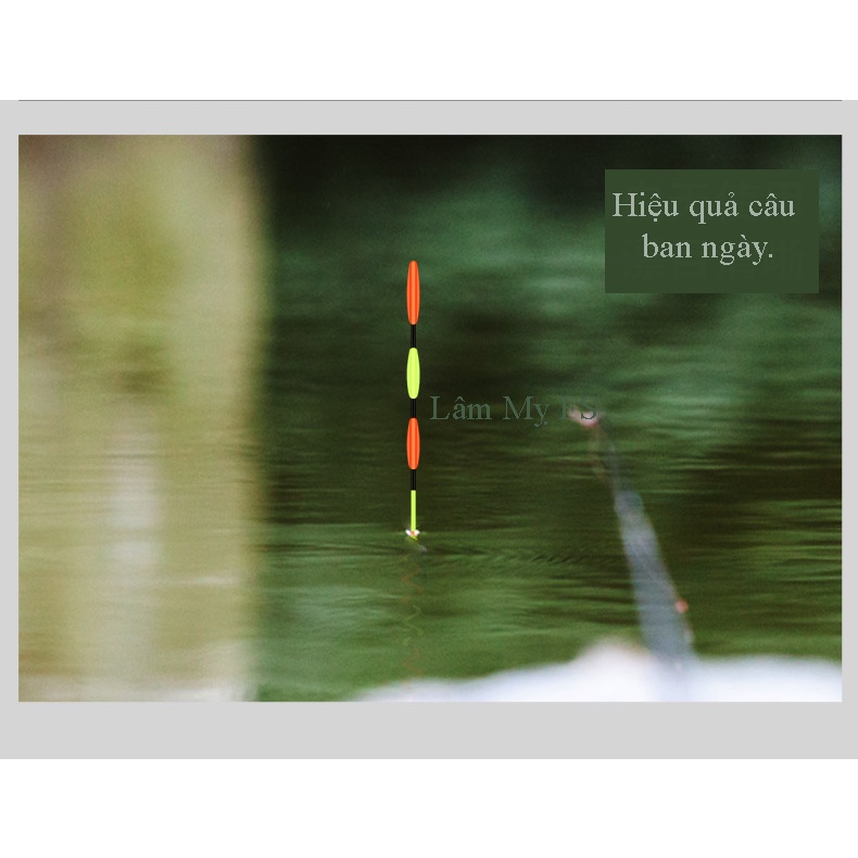 Phao câu đài săn hàng ngày đêm dáng hồ lô MIN JIAN YI REN , Phao săn hàng điện tử đổi màu tăm to T