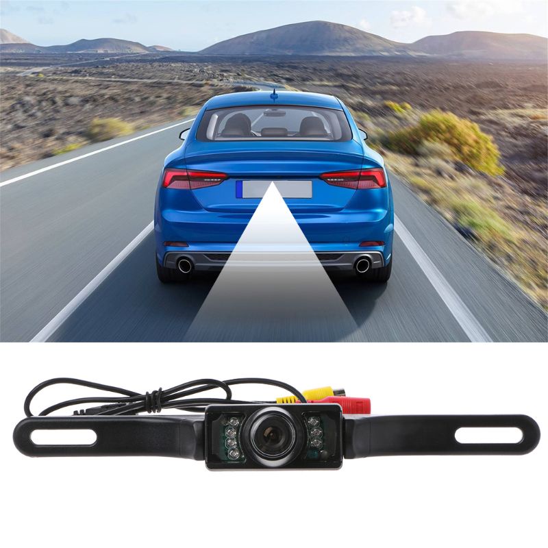 Camera Chiếu Hậu IOR Chống Thấm Nước Với 7 Đèn LED Hỗ Trợ Tầm Nhìn Ban Đêm Cho Xe Hơi