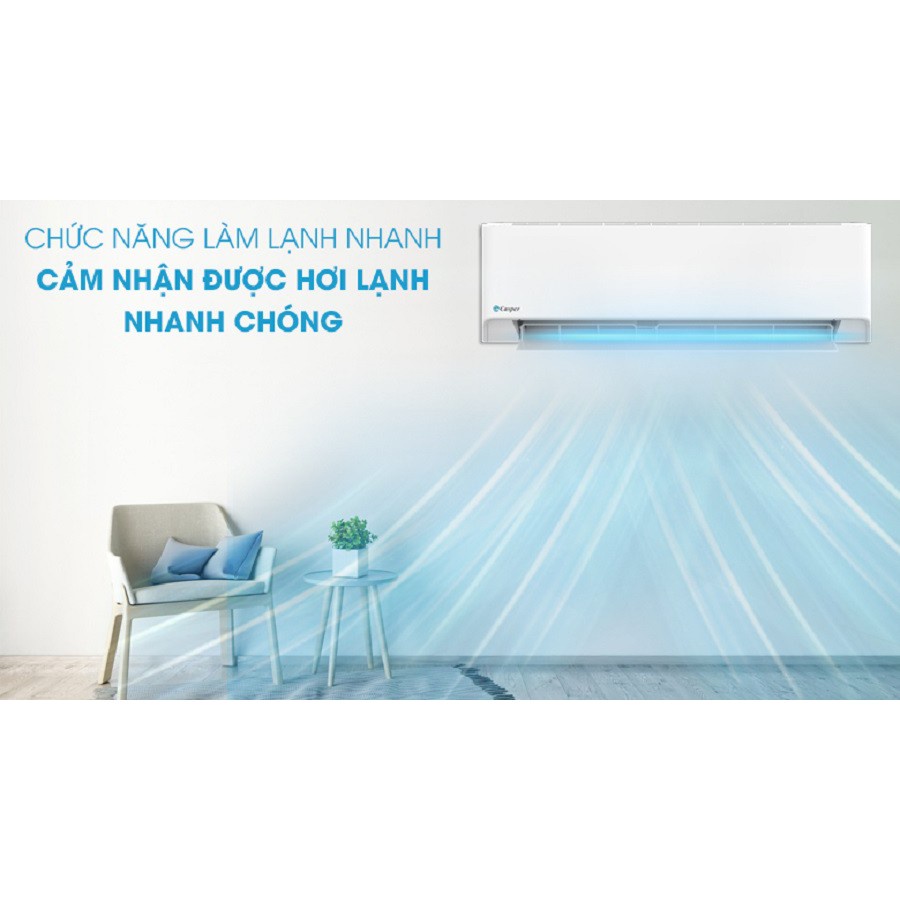Điều hòa 1 chiều Casper 9000BTU (1HP) LC-09FS33 - Model 2022, xuất xứ Thái Lan, Bảo hành 3 năm tại nhà.