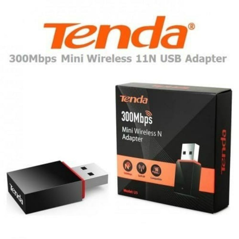 TENDA Usb Wifi U3 Mini 11n 300mbps