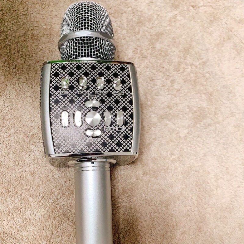 Mic Karaoke YS95 Hàng Chuẩn Âm Thanh Lớn Cực Hay - Micro Bluetooth YS95 Tích Hợp Loa Bass Không Dây