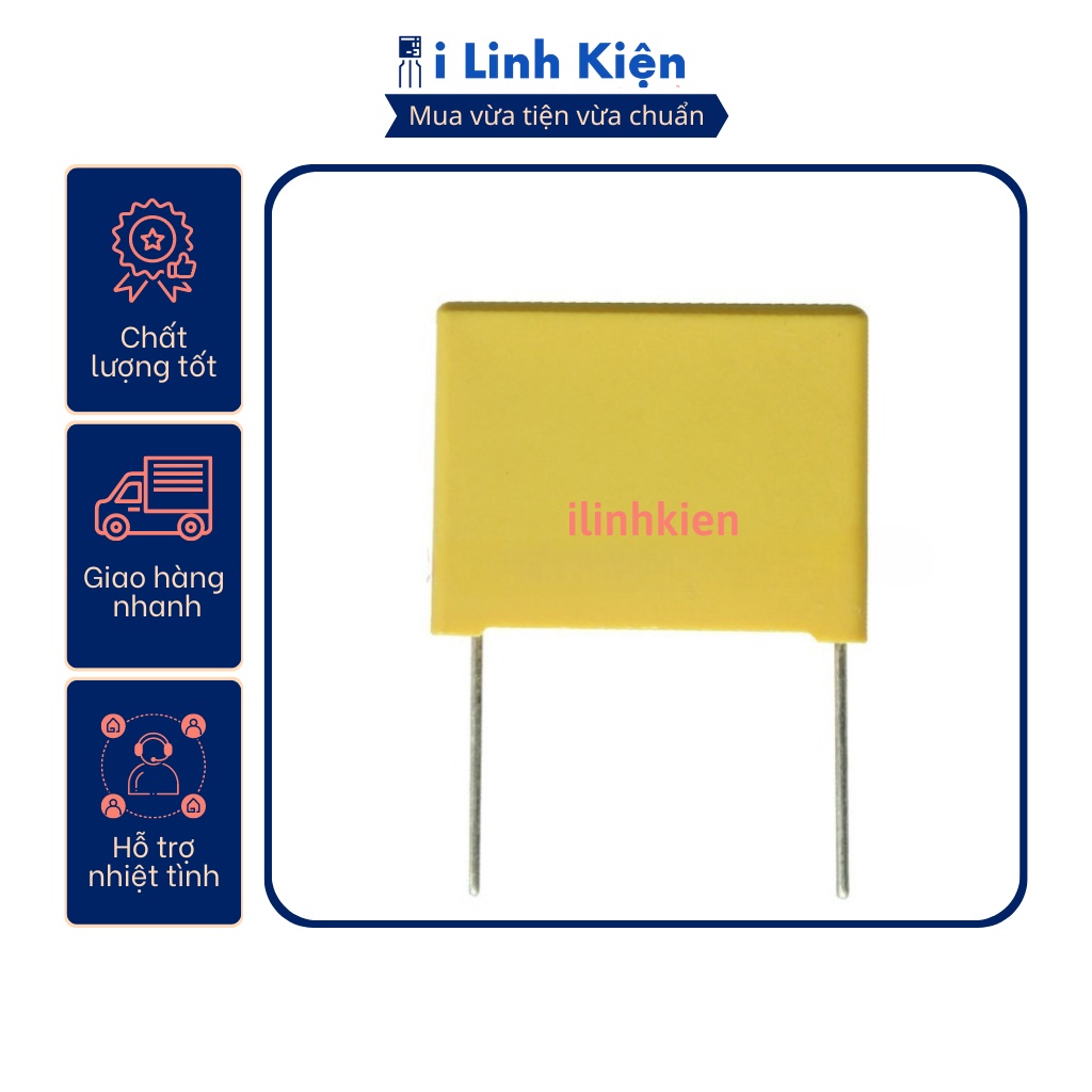 Tụ lọc nguồn AC 1.5uF 275V 28mm Fala