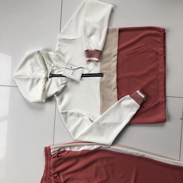 Bộ thể thao dài tay thu đông chất umi