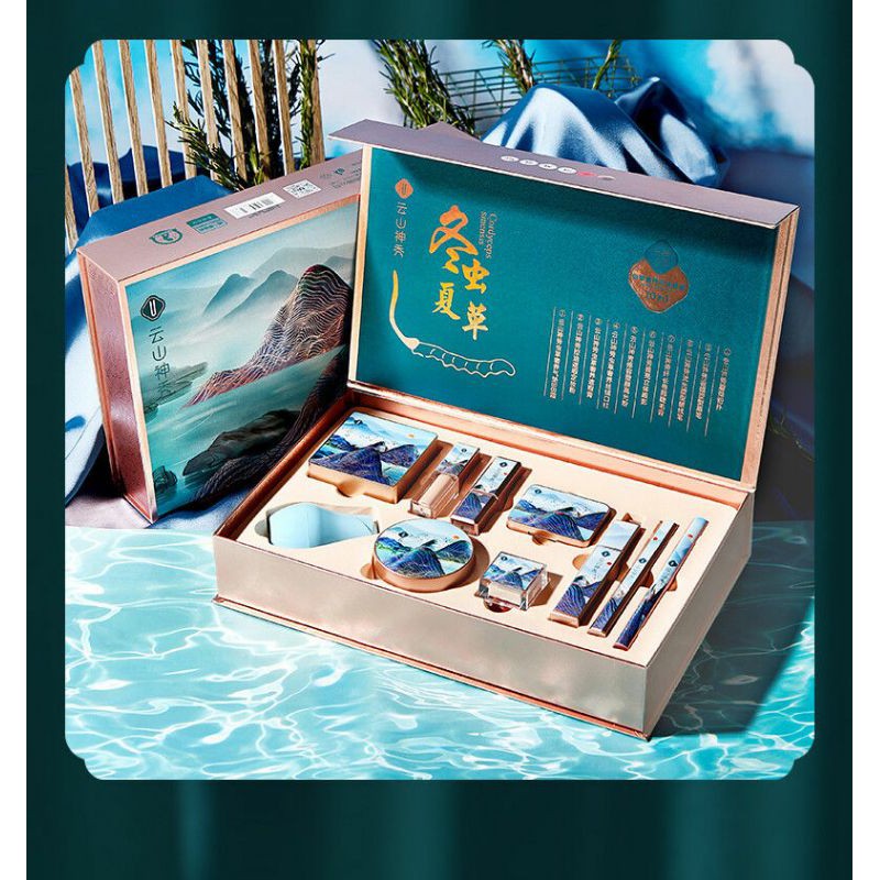 Bộ trang điểm 10 món nội địa China, bộ trang điểm gồm, son, kem nền, phấn mắt, má hồng, kẻ mày....: | BigBuy360 - bigbuy360.vn