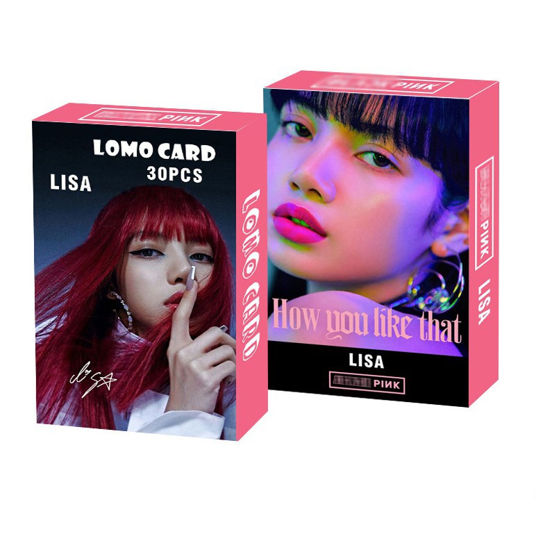 Lomo card Blackpink How you like that Album comeback mới nhất