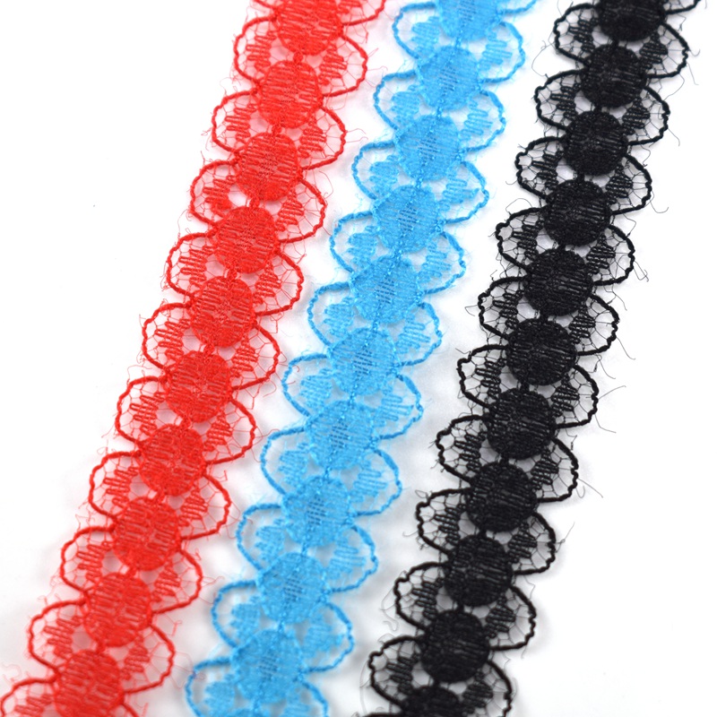 Cuộn Dây Ruy Băng Ren 10M 14mm Tự Làm Thủ Công Đa Ứng Dụng