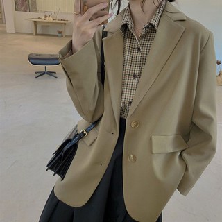 Sẵn S(Hàng dày Đẹp)Ảnh thật 3 hình cuối-HC327.Áo khoác vest blazer hot chic phiên bản Hàn Quốc