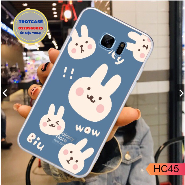 [ HÀNG MỚI ] Ốp lưng Samsung Note Fe / S6/S7/S6 Edge / S7 Edge - in hình 3D tách nền trên ốp dẻo trong siêu đẹp | BigBuy360 - bigbuy360.vn