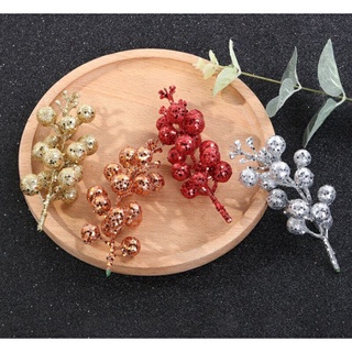 Cành sung nhũ kim tuyến trang trí tết