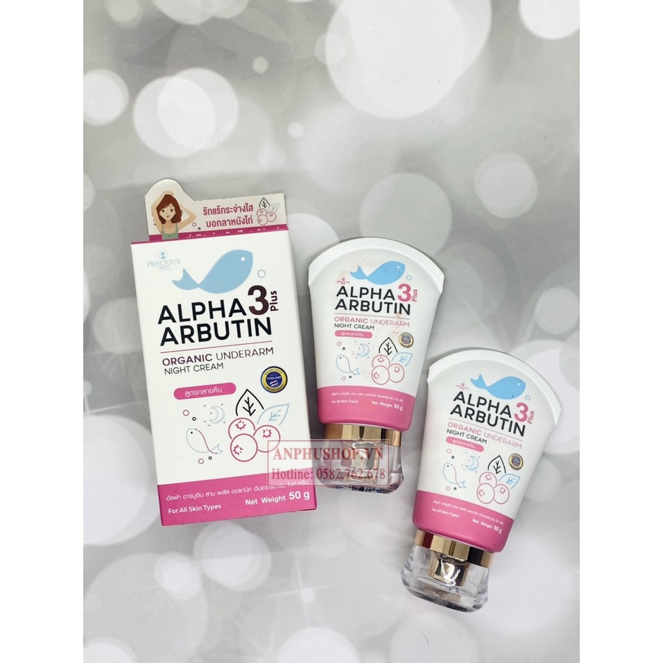 (Hàng chính hãng) Kem thâm nách Alpha Arbutin 50g Thái Lan
