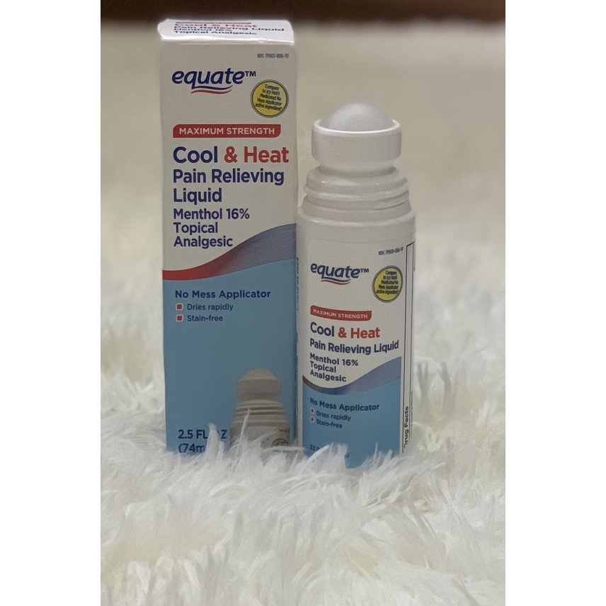 HÀNG HOT-  Dầu nóng dạng lăn Equate - hàng Mỹ chính hãng