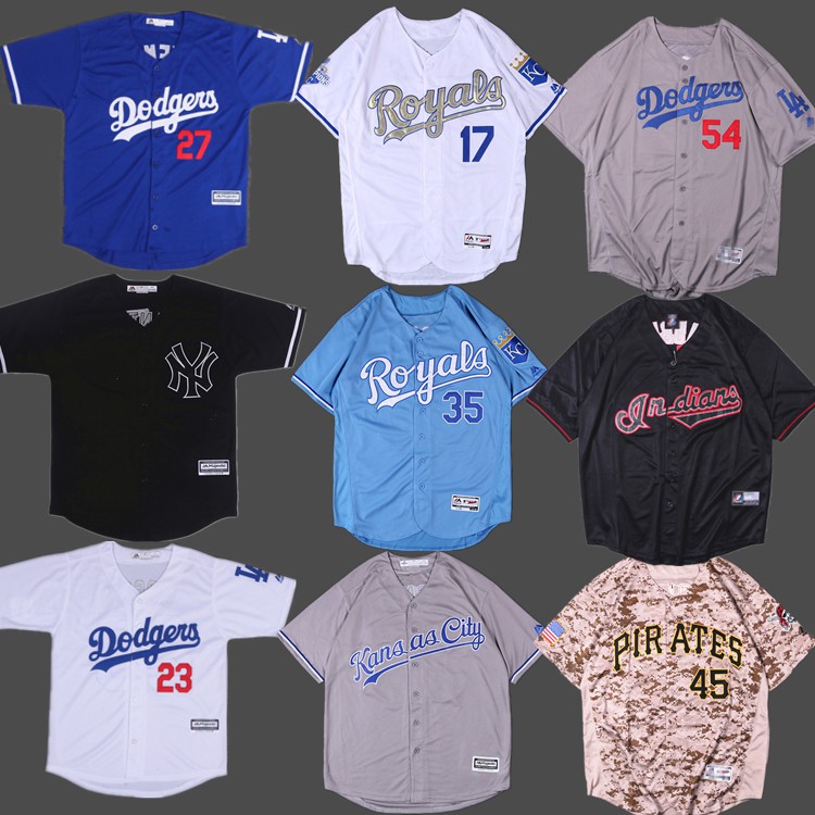 Áo Thun Bóng Chày Mlb Tay Lỡ Phong Cách Hip Hop Âu Mỹ Cá Tính Cho Cặp Đôi