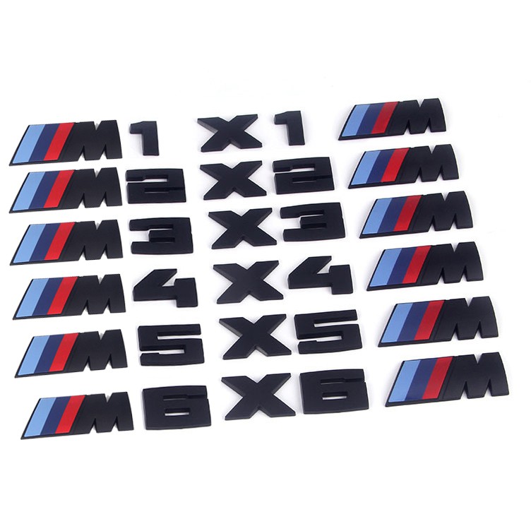 Sticker Dán Trang Trí Xe Hơi BMW F30 F20 F10 F32 Auto X1M X2M X3M X4M X5M X6M M1 M3 M4