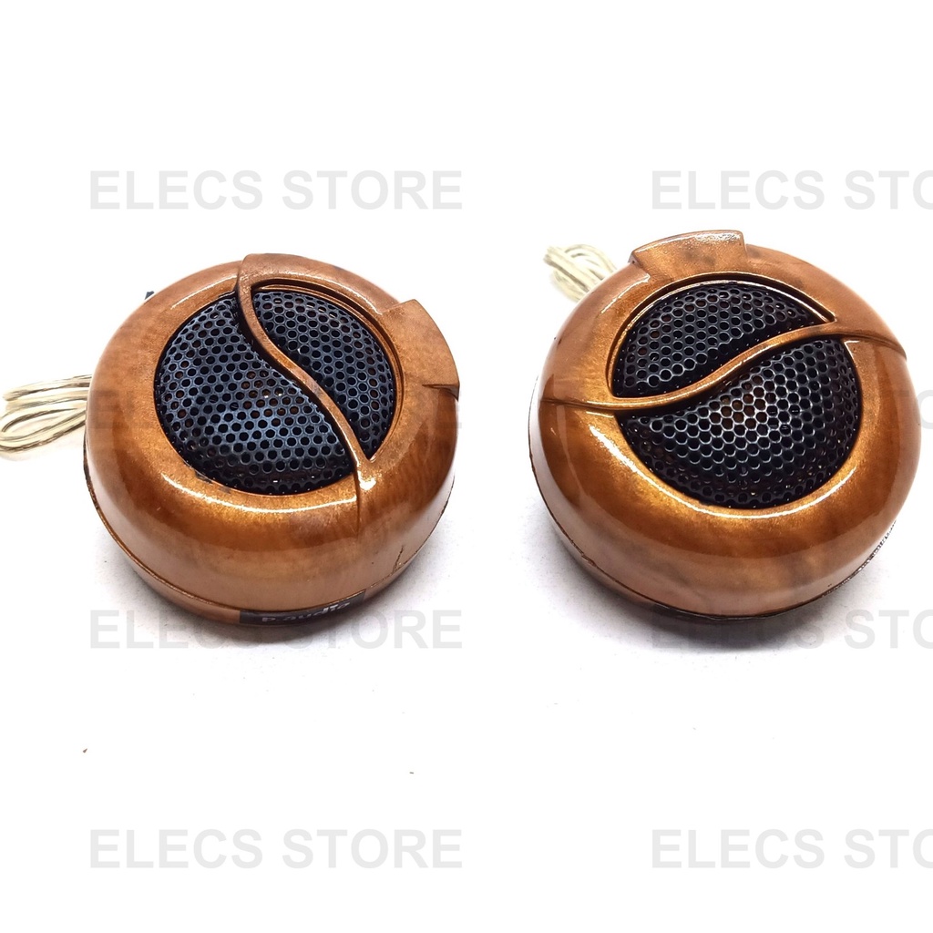 Bộ 2 Loa Treble Tweeter P.Audio M7 Cho Xe Hơi, Ô Tô - Loa Tép Thạch Anh Kèm Tụ Cản