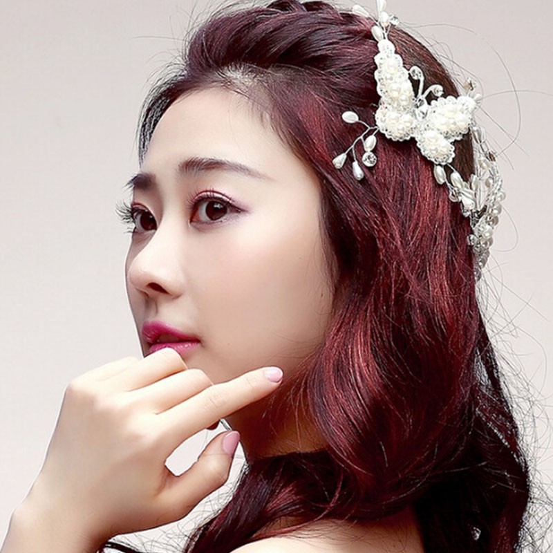 Phụ kiện tóc hình dáng chú bướm sang trọng quý phái