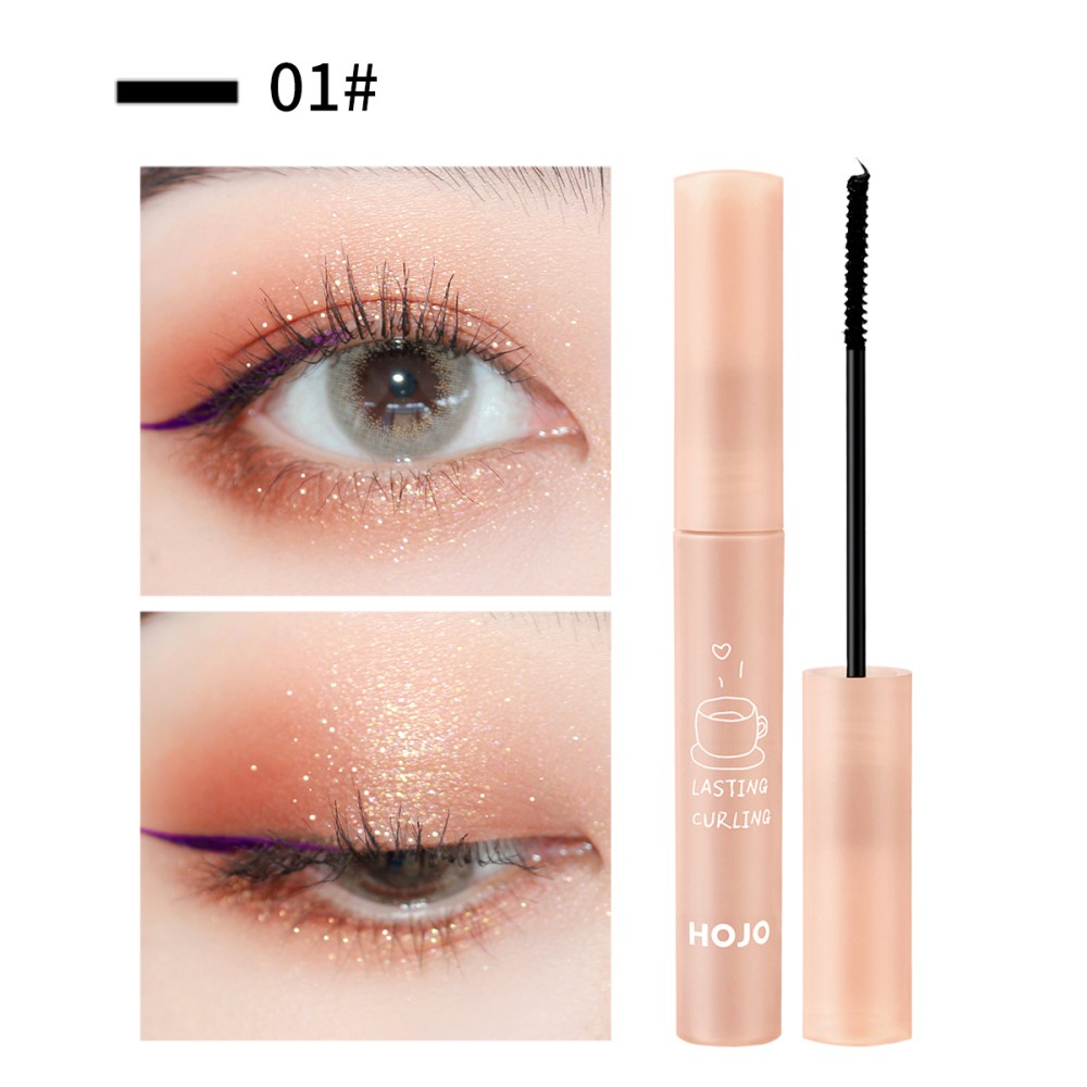 (Hàng Mới Về) Mascara Hojo Màu Đẹp Tự Nhiên Uốn Cong Làm Dày Và Dài Mi