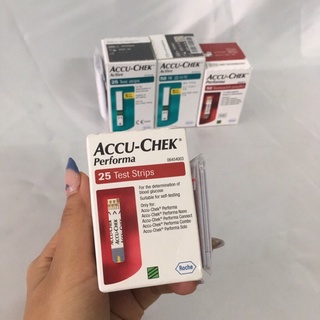 Que thử đường huyết Accu-Chek Active và Performa