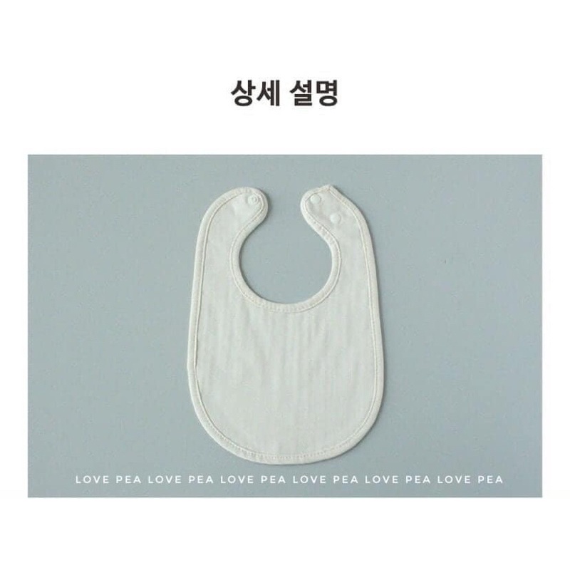 Yếm cổ 𝐁𝐮𝐧𝐧𝐢𝐞 𝐁𝐥𝐨𝐬𝐬𝐨𝐦 in hình gấu - made in korea🇰🇷