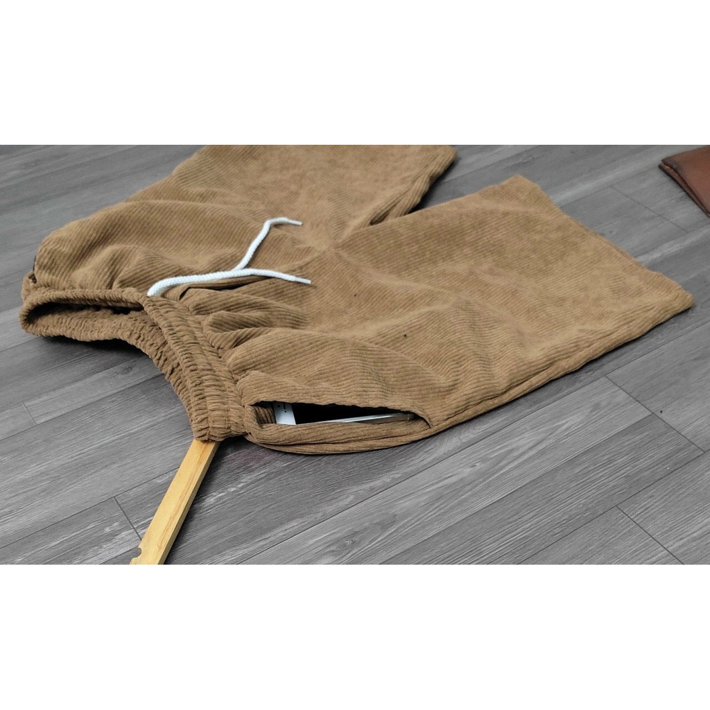 Quần Short Đùi Nhung Tăm Nam Nữ Form Unisex Phong Cách Hàn Quốc Ulzzang
