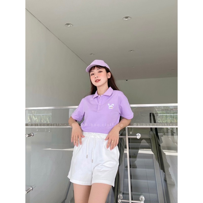Áo polo THỎ TÍM | BigBuy360 - bigbuy360.vn