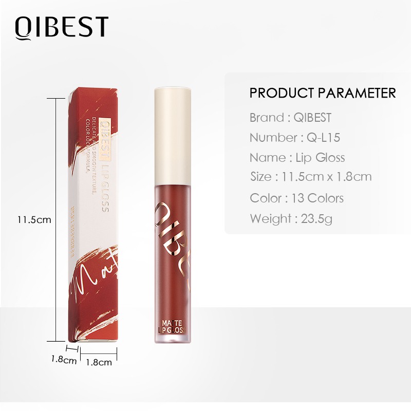 Son kem Qibest chống thấm nước lâu trôi chất lượng cao 23.5g | BigBuy360 - bigbuy360.vn