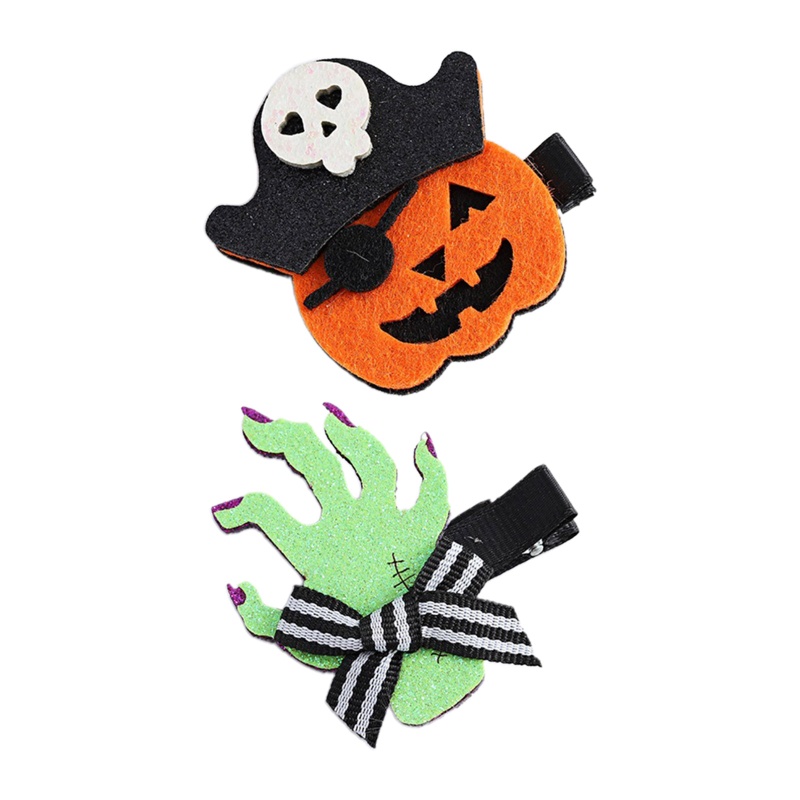 Kẹp Tóc Hình Giày Bốt Bí Ngô / Bốt / Đuôi Ngựa Trang Trí Halloween Đáng Yêu