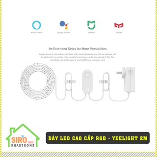 Đèn LED dây Yeelight Strip Plus Thông minh - Điều khiển bằng giọng nói qua Google Assistant & Amazon Alexa