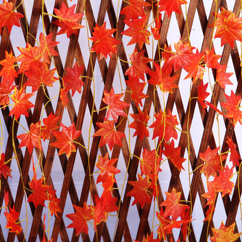 Dây Lá Phong Giả Trang Trí Dài 2.3m