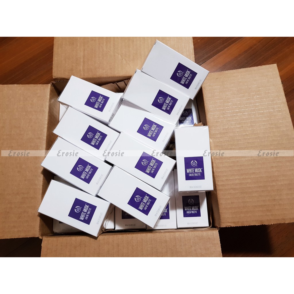 Nước hoa White musk 100ml The body shop | Thế Giới Skin Care