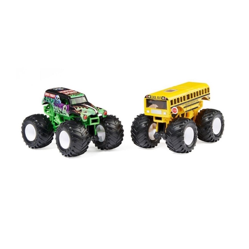 Đồ chơi xe sưu tập monster jam - hộp 2 xe fullbox - ảnh sản phẩm 3