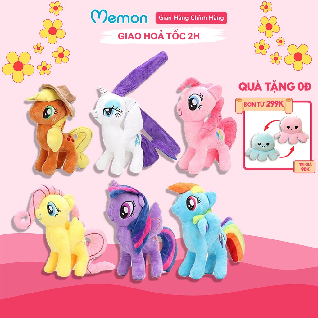 Ngựa Bông Pony Cao Cấp Memon