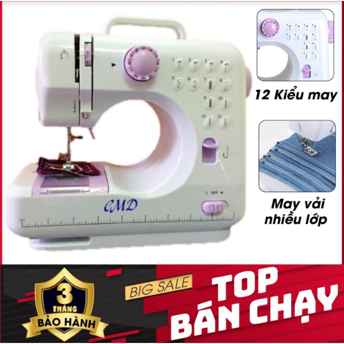 Máy may 12 đường may hiện đại tiện lợi 505A RunMass1