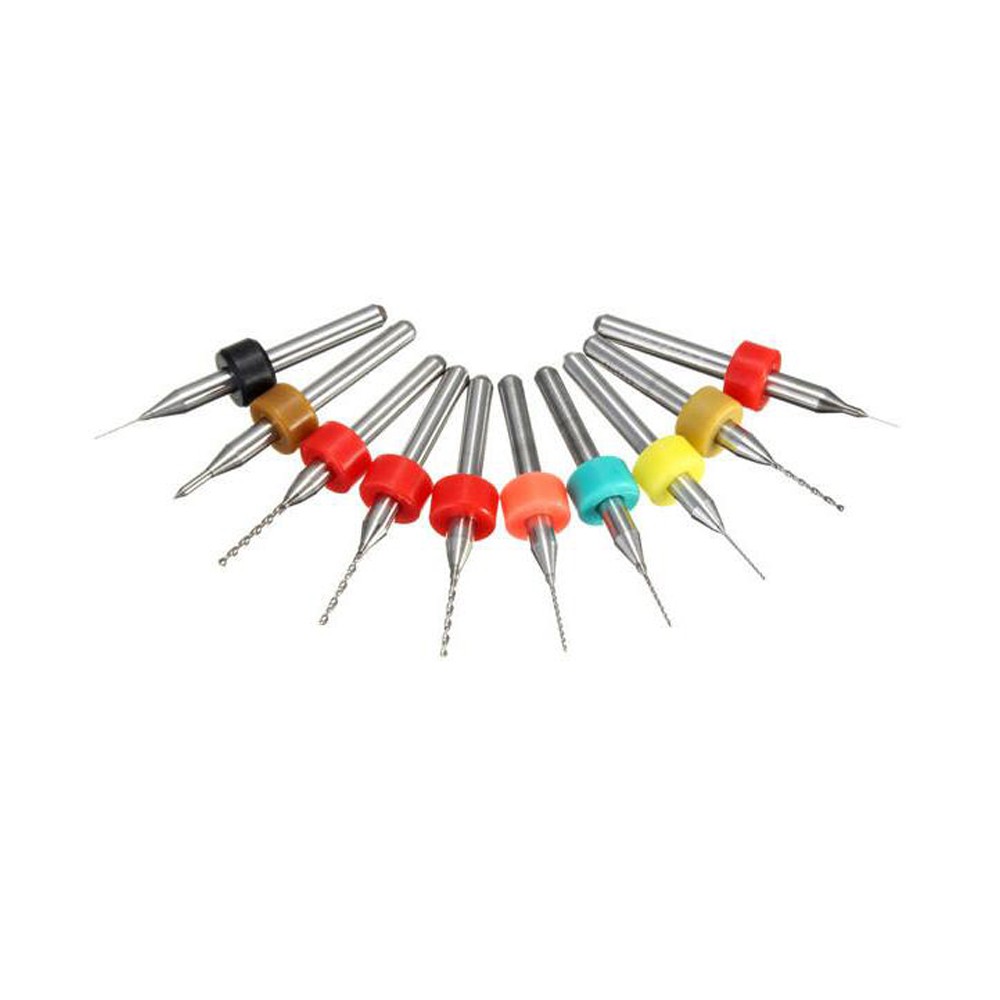 Set 10 mũi khoan mini cho bảng mạch PCB