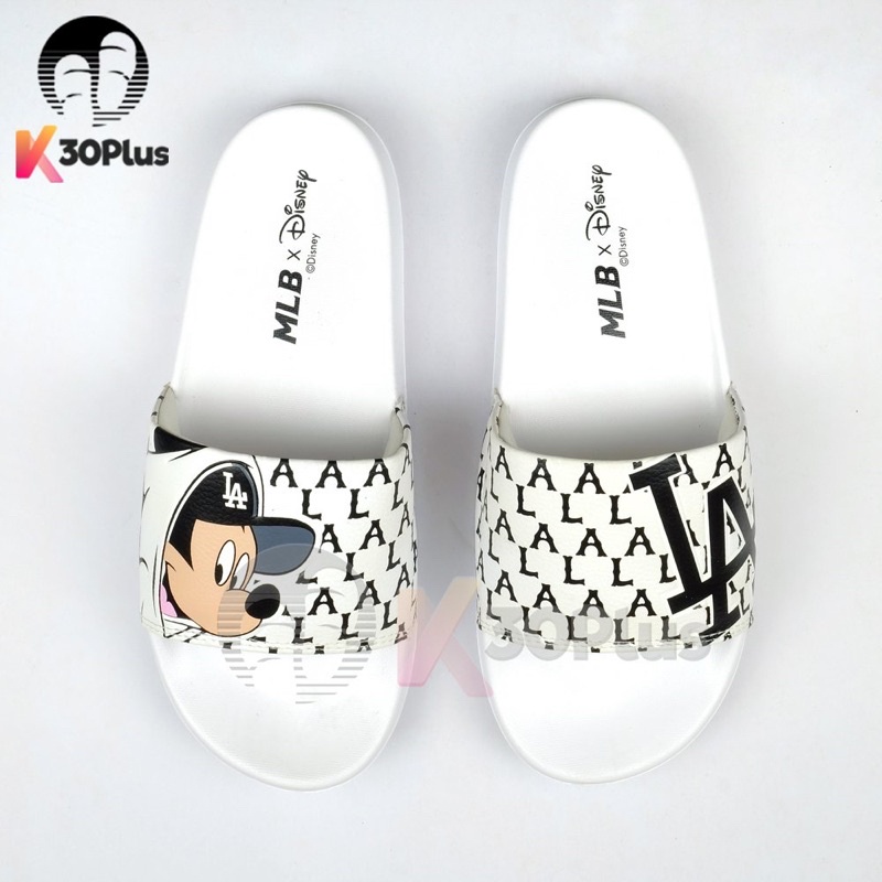 Dép MLB MicKey Quai Ngang logo Ny,LA