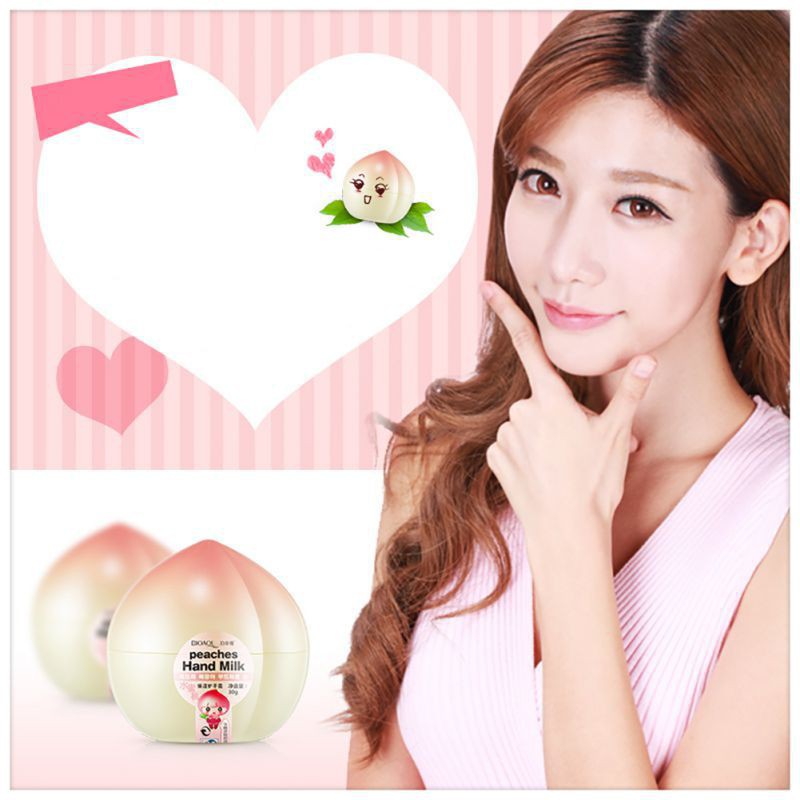 Kem dưỡng da tay chống lão hóa hương xoài và đào hiệu BIOQUA