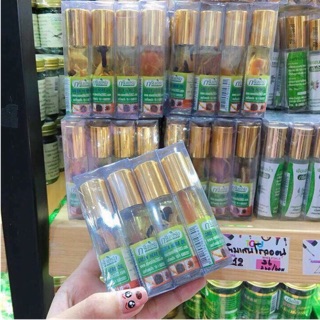 1 lốc 12 chai dầu lăn thảo dược nhân sâm thái lan