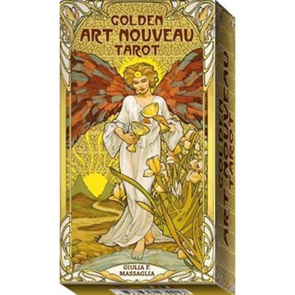 Bộ Bài Golden Art Nouveau Tarot (Mystic House Tarot Shop) - Bài Gốc Authentic Chính Hãng 100%