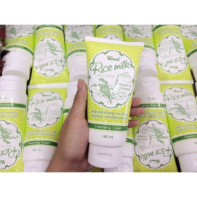 Sữa Rửa Mặt Cám Gạo Thái Lan 180ml ( Chuẩn loại 1) | BigBuy360 - bigbuy360.vn