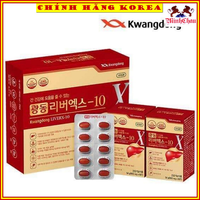 Bổ Gan Hàn Quốc Kwangdong, Viên Bổ Gan Hovenia Cao Cấp, minhchau